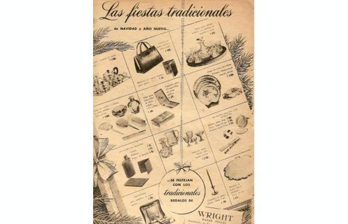 Publicidad Wright Bazar Ingles 0