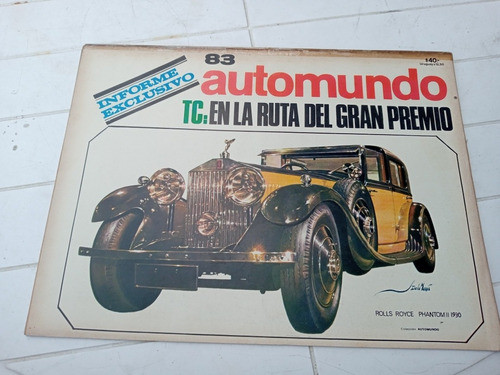 Automundo N.83 Tc Gran Premio - Rolls Royce Phantom 2-1930 0