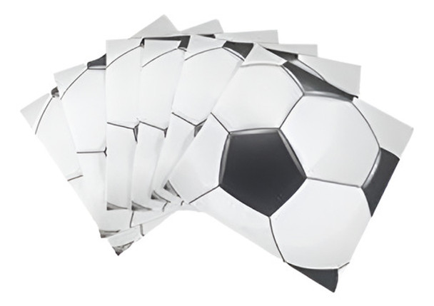 20 Servilletas Fútbol Pelota - De Papel 0