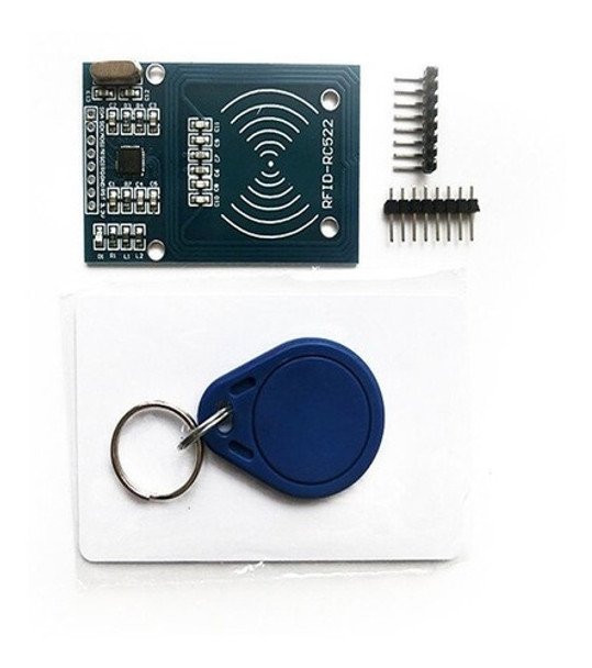 Módulo Rfid  + Tarjeta Ic + Tarjetas Fudan S50, Llaveros Par 0