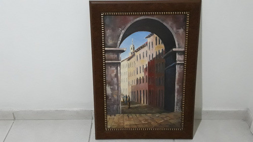 1136 - André Moraes. Ost.  51x71cm C/moldura. Madri. Espanha 0