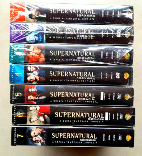 Supernatural Coleção Temporadas Completas - Original -leia 0