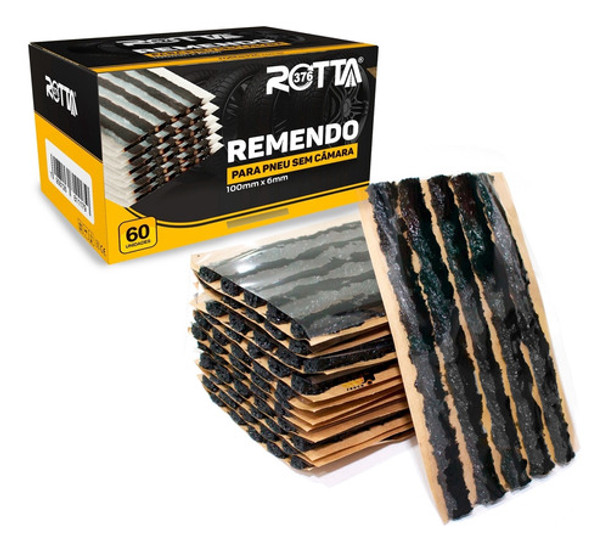 Remendo Macarrao Para Pneu Carro E Moto Com 300 Unidades 0