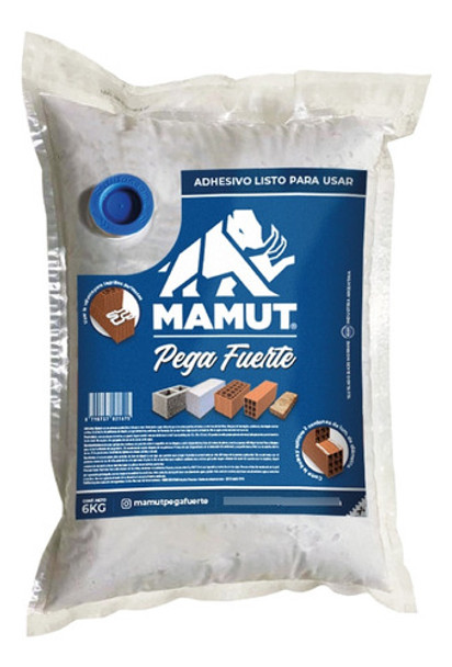 Mamut Pegamento Para Ladrillos - Caja X 4 0 Mamut Pegamento Para Ladrillos - Caja X 4 0