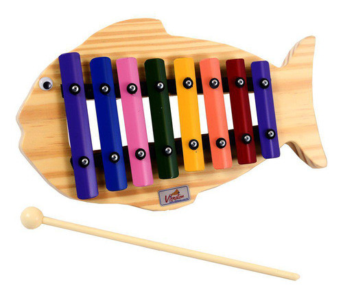 Metalofone Infantil - Peixe - P2234 - Vibratom 0