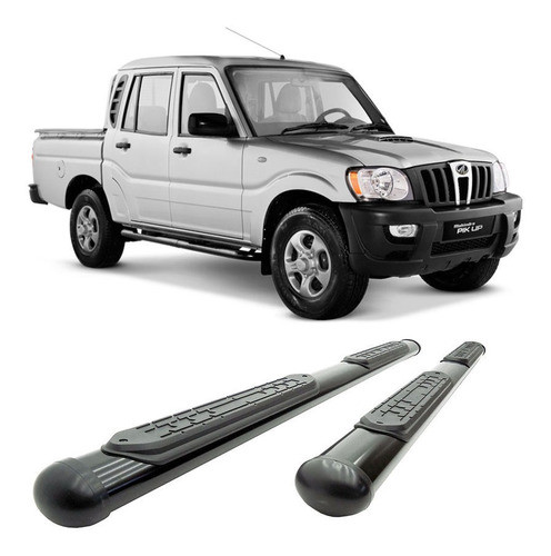Estribo Ovalados Negros Mahindra Doble Cabina 0