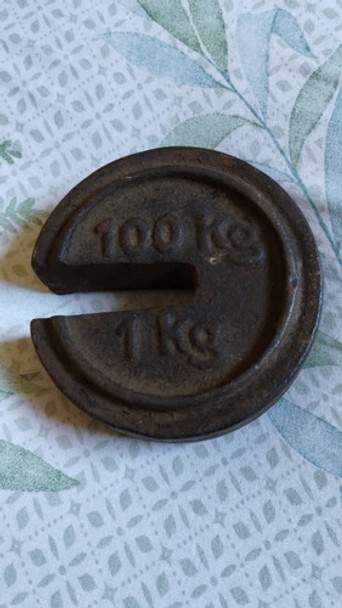 Peso 1 Kg Pra 100 Kg Para Balança Antiga #av 0
