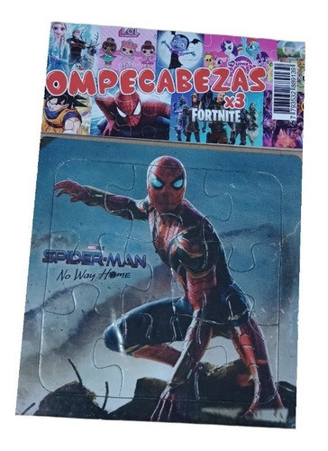 3  Rompecabezas Spiderman 9 Piezas V. Crespo 0