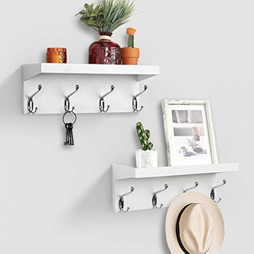 Ahdecor Perchero Flotante Montado En La Pared Para Entrada, 0