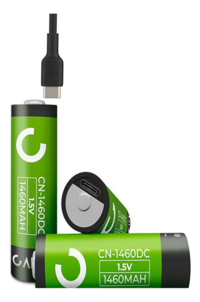 Pilas Recargables Aa 1460mah 1 Pack De 4 Pilas 0
