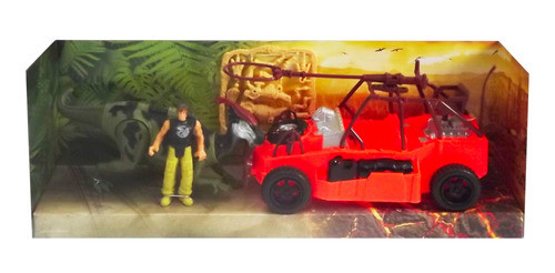 Camioneta Con Dinosaurio Articulado 0