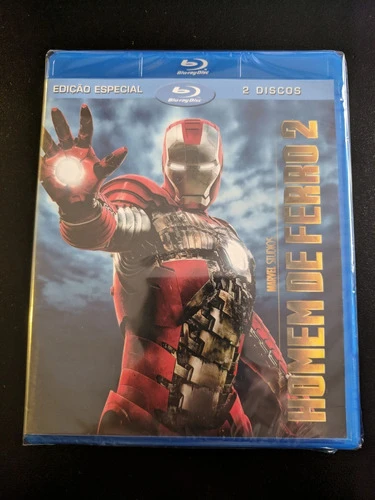 Blu-ray Duplo Homem De Ferro 2 - Edição Especial - Lacrado 0