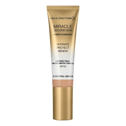 Base Max Factor Miracle Second Skin N°007 Neutral Medium 0