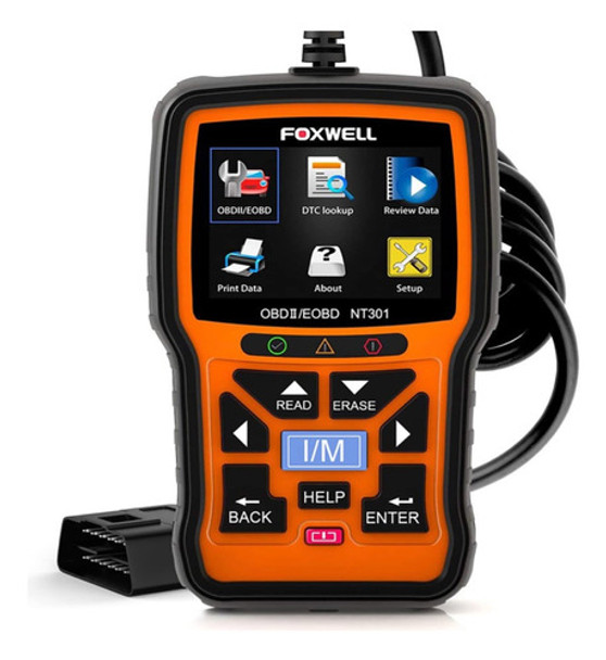 Foxwell Nt301 Obd2 Can Lector De Código Universal 0