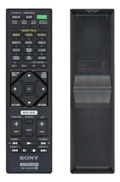 Controle Remoto Sony System Mhc-gt3d Hcd Rmt-am120u  Genezi 0