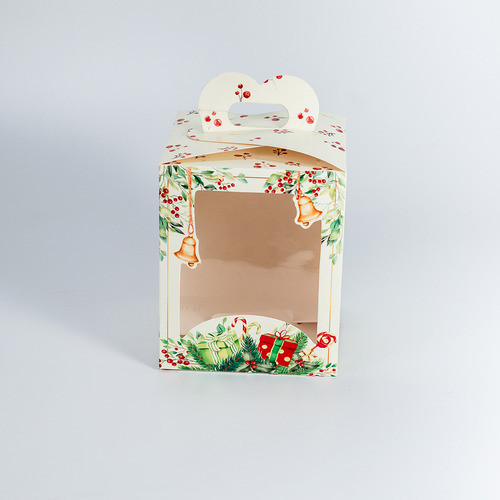 Caja Para Pan Dulce Navidad X10 Unidades 0