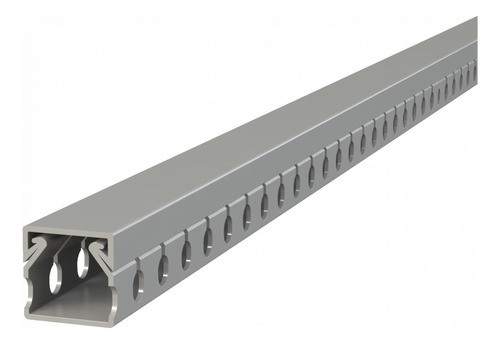 Canaleta 20x20x2000 Aberta Cinza 0
