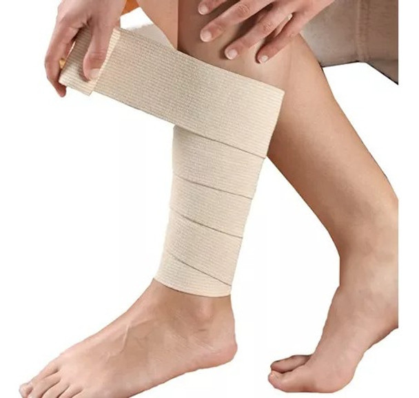 Venda Elástica Flebológica 7cm X 2,5m Bander Green® 0 Venda Elástica Flebológica 7cm X 2,5m Bander Green® 0