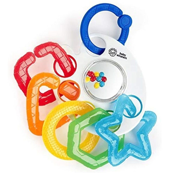 Baby Einstein Shake, Rattle Y Soothe Juguete Mordedor Textur 0