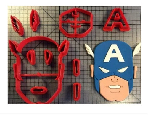 Cortador Capitão América 0