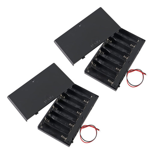 Aitiao 2 Unidades De 8 X Caja De Almacenamiento De Bateria A 0