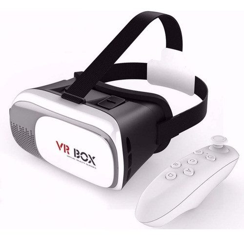 Óculos Vr Box 2.0 Realidade Virtual 3d Android Com Controle 0