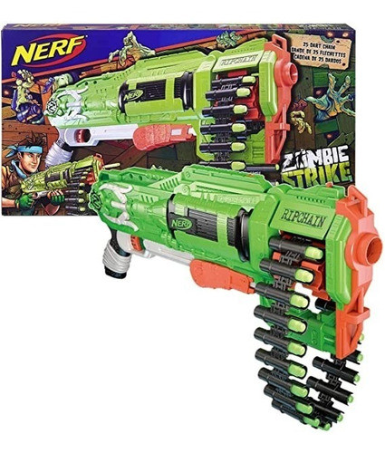 Lançador Nerf Zombie Strike Ripchain E2156 - Hasbro 0