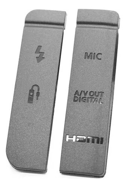 Tampa Lateral Borracha Usb / Av Out/ Hdmi/ Mic Canon 7d, 7d 0