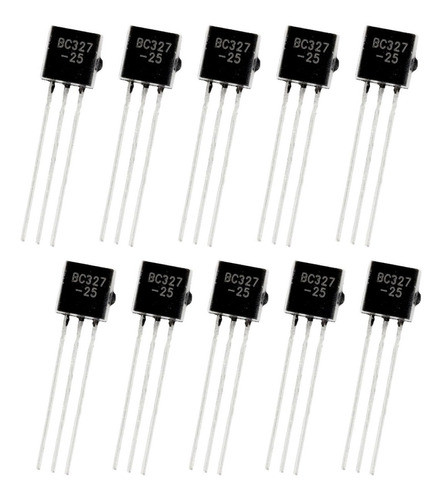 Transistor Bc327 Pnp Para Projetos - 10 Peças 0