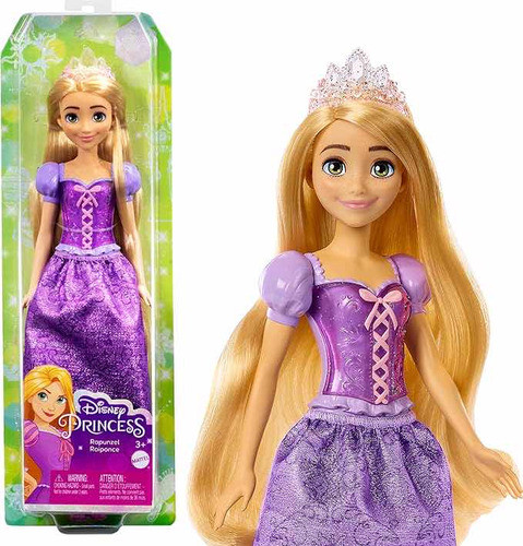 Muñeca Disney Princesa Rapunzel Con Accesorios 0