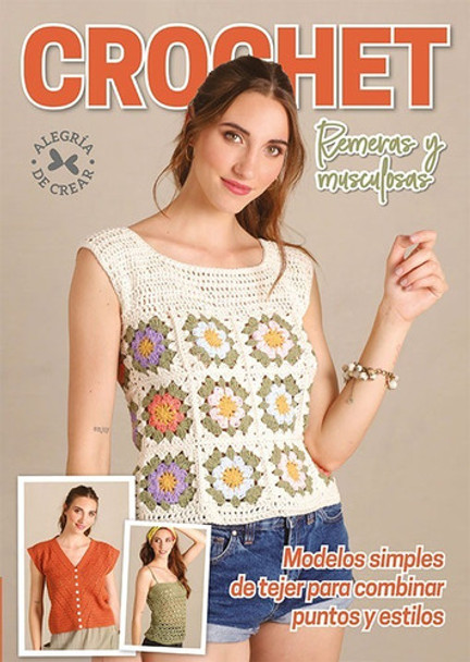 Revista Tejido Crochet Remeras Musculosas Fácil Y Rápido 0
