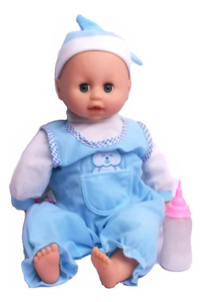 Muñeca Cariñito Bebe Baby  Crece Rie Habla Llora 0