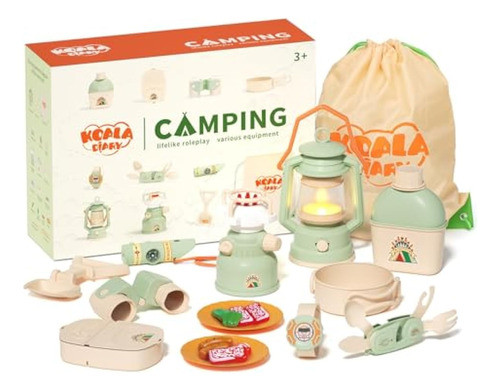 Juego De Juguetes De Campamento Para Niños, Kit De 0