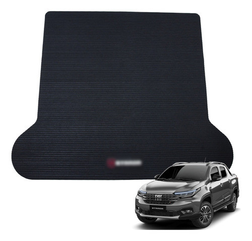 Tapete Caçamba Fiat Strada Cd Borracha 2020 A 2023 0