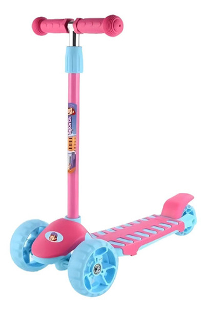 Patinete Infantil Dobrável Rosa Pink Teen Sports Zippy Toys 0