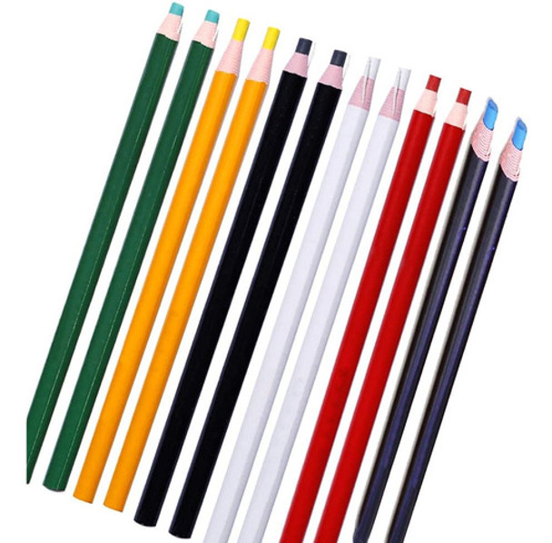 Gcamx 12pcs Lápiz De Tiza De Marca De Costura, Herramientas 0
