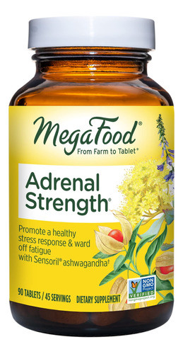 Suplemento Megafood Adrenal Strength 90 Comprimidos 0
