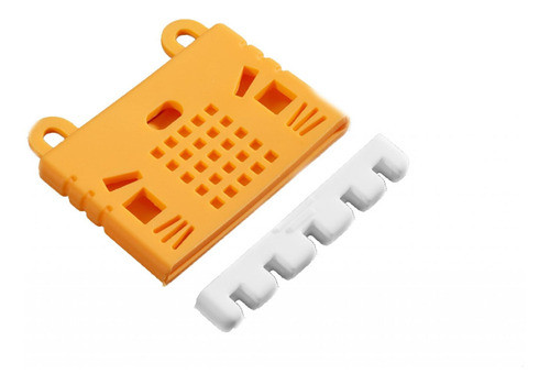Funda Silicona Micro Bit Caracasa Kittenbot Naranja 0
