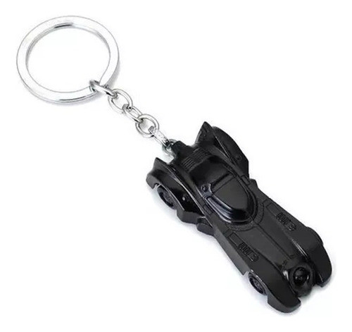 Llavero Batman Batimovil Metal Importado Negro Bat 0