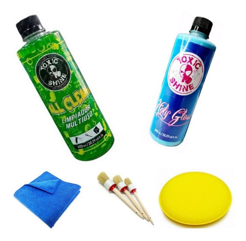Kit 2 Unid Limpieza Y Revividor De Plasticos Interio T Shine 0