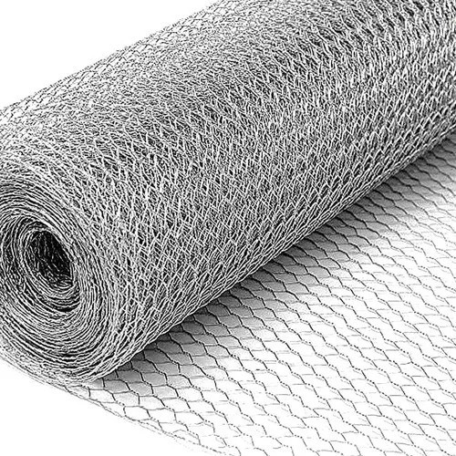 Tejido Malla Hexagonal Gallinero Galvanizado 1'' 0,8m 10m 0