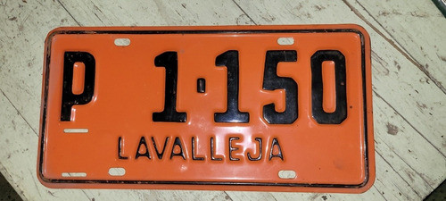 Matricula Lavalleja  1.150 Conf 0