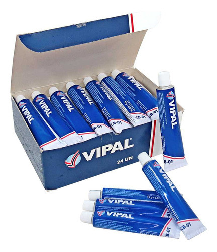Solucion Cemento Pegamento Para Parche Vipal Cb-01 X 24 Uds. 0