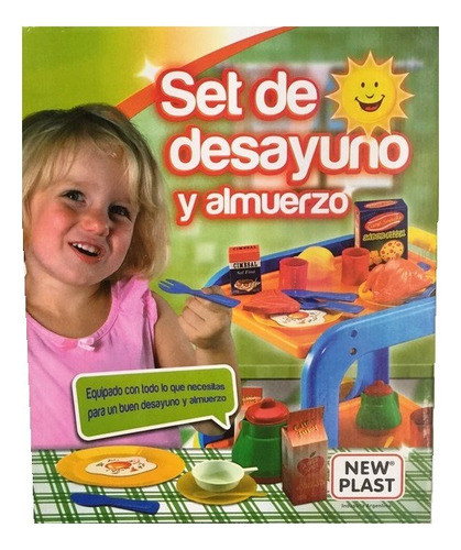 New Plast Set De Desayuno Y Almuerzo Con Acc Mm4 10610 Ttm 0