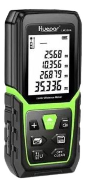 Trena Laser Huepar-retroiluminado Lcd Bateria Li-ion 0