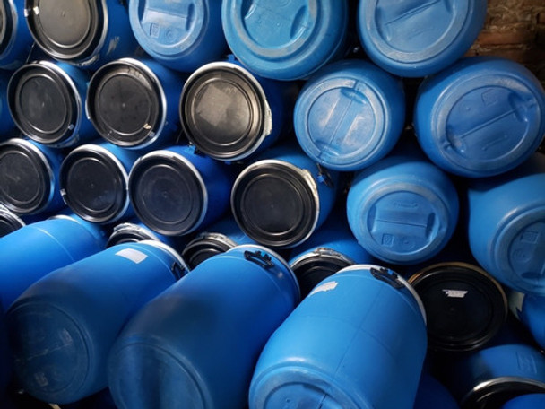 Cuñete Plastico Tapa Y Aro, Manijas 60k 0 Cuñete Plastico Tapa Y Aro, Manijas 60k 0