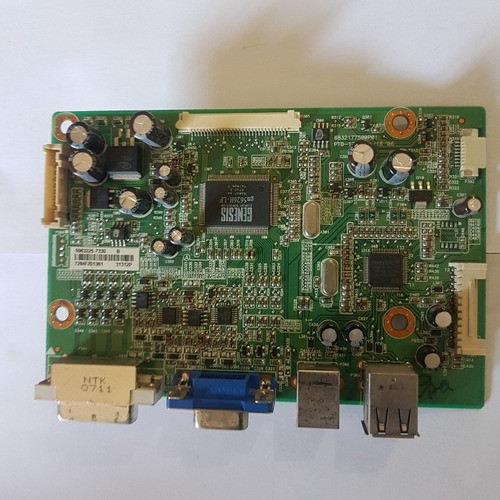 Placa De Sinal Monitor Dell 1908 Fpt / Ptb-1775 0
