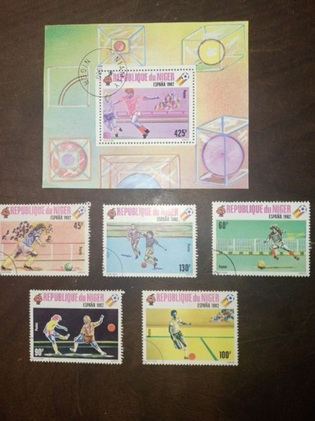 Block Y Serie De Futbol De - Nigeria - Mundial España 1982 0