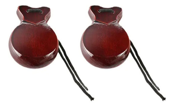 Par De Castanholas Espanholas Para Danças Ciganas 0