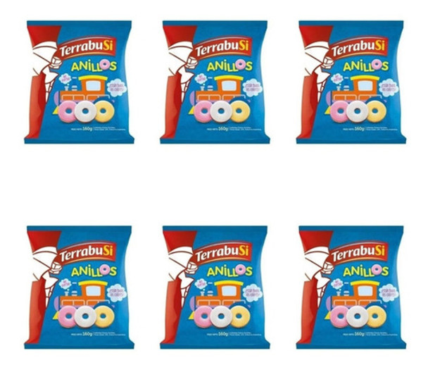 Galletitas Terrabusi Anillos 160 G. X 6 U. 0